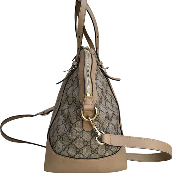 GUCCI GG Supreme Large Nice Dome Satchel - Picture 9 of 17